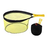 Générique Épuisette à Truite,Manche Antidérapant Pliable pour Épuisette - avec Manche | pour Étang Lac Rivière Mer Eau Salée Voyage Bateau Kayak Enfant Pêcheur