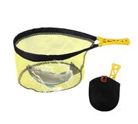 Générique Épuisette de Pêche à la Truite | Filet Pliable à Maille élastique - Épuisettes De Pêche À pour Truite - pour Étang Lac Rivière Mer Eau Salée Voyage Bateau Kayak Enfant Pêcheur