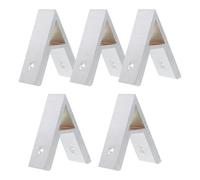 Générique Équerres D'angle Machines en Alliage D'aluminium 45 Degrés 5 Pièces , Connecteurs Résistants la Corrosion L'oxydation pour Profilés Aluminium 3030