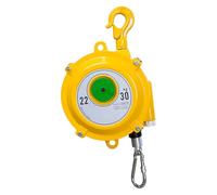 Générique Équilibreur à Ressort rétractable avec câble et Crochet de 1,5 m - Porte-Outils Robuste pour Atelier et équipement Automobile (22-30 kg) - Solution de Rangement d'outils Durable et fiable