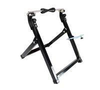Générique Équilibreuse Trépied Manuelle pour Roue Moto - Outil d’Équilibrage Précis, Pliable et Compatible Roues Jusqu’à 21 Pouces