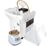 Générique Équipement de Spa pour la TêTe, Circulation d'eau à Double ContrôLe, Bol à Shampoing pour Salon de Coiffure, Table de Massage pour Shampoing, avec 60 L Réservoir, pour Salons et Spas