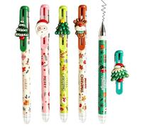 Générique Erasable Gel Pens 0.7mm Christmas Design Heat Erasable Marker