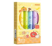 Générique Erasable Highlighter, Colorful Highlighters Markers, 5.91in Erasable Study Kit, Students Stationery Supplies, Quick Drying Writing Tool for Journaling, Planner, Notes, Projects, Studying