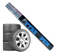 Générique Erasable Weatherproof Non-Fading Quick Dry Tyre Drawing Marker, Car Tire Letter Pen For Vehicle Motorcycle Bikes Bicycles Metal | Wheels Paint Tires Drawing Pen,