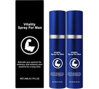 Générique ErectBoost Spray Vital pour Les Hommes, Formule à Base de Plantes, Support de Confort pour la Peau, applicateur de 5 ML (1-Pack),2Pcs