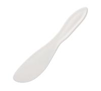 Générique Ergonomic Cheese Tool, Ceramic Food Spreader, Handheld Cake Scraper, Kitchen Home Restaurant Cream Sauce Jelly Condiment Prep, Cooking Fixture for Bakers, Chefs, Families, 3.5x18x1cm