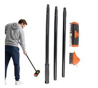 Générique Ergonomic Grass Weed Brush, Outdoor Garden Cleaner, Lawn Cracks and Crevice Remover with Handle Grip, Yard Driveway Patio Tool, Elderly Users Sidewalk and Pathway Maintenance
