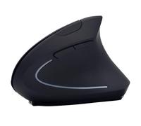 Générique Ergonomic Wireless Mice, Vertical Computer, Rechargeable Input Device, 4.84x2.95x2.44 inches, Smooth Receiver Connection, for Laptop, Home, Study, Work, Business Trip, Entertainment