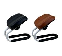 Générique Ergonomischer Meditationshocker - Verstellbare Höhe Komfort | Rutschfeste Basis,Hochwertiger Stabilität, Metall PU Stuhl Für Yoga, Meditation, Japanischer Niedriger Hocker Zuhause, Tempel,