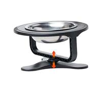 Générique Erhöhter Erhöhter Futternapf | Futternapf Für Hunde Mit Ständer,Rutschfeste, Verstellbare, Erhöhte Hundefutter-Wassernäpfe Für Kleine, Mittelgroße Hunde, Katzen Und Welpen