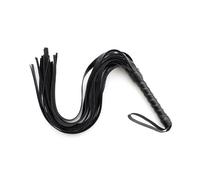 Générique Erotic Slave Whip Leather Tassel Adult Games BDSM Bondage Sex Toys for Woman Harness Flogger Spanking Bondage Restraints Couples(206-Black)