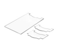 Générique Espaceur pour canapé,Protecteurs réglables en Acrylique Transparent - Barrière de pour Meubles | pour canapé lit tête de lit Armoire sous Pied Bloque-Glisse Anti-Bruit