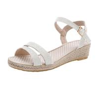 Générique Espadrilles Sandales Talon Compensé Femme Fermé Devant Sandale Plateforme à Lacet Chaussure Femme Ete Sandale Fermer Devant Unie Chaussures Plate-Forme En Paille
