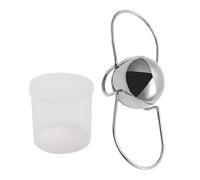 Générique Espresso Cooling Ball - Metal | Espresso Ball Chiller | Espressos Cooler Balls | Reusable Chilling Stainless Steel Balls with Stand for Coffee Espressos Cooling and Beverage Use Home Use