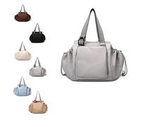 Générique Essential Tote, 2026 New Multifunctional Large-Capacity Handbag, 15 Smart Pockets,Suitable for Various Occasions (gray)
