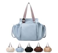 Générique Essential Tote, Multifunctional Travel Organizer Bag for Ladies, Multipurpose Large Capacity Tote Bag - 15 Pockets (Blue)