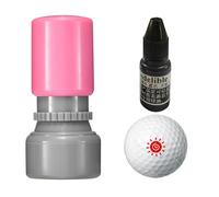 Générique Estampe de Golf, Marqueur de Balle de Golf, Aucun encreur imperméable à l'eau Durable Huile Automatique Petit Timbre pour l'artisanat en Papier Bricolage
