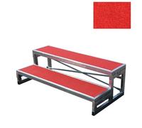 Générique Estrades de chœur Pliables, escalier Choral, Estrade de scène, Plateforme métallique antidérapante Portable, estrades de chœur Portables à Plusieurs Niveaux et réglables pour Les églises et