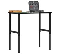 Générique Établi Marron foncé 100x60x(71,5-98) cm Bois de chêne Massif,Quincaillerie,Accessoires de quincaillerie,Organisation & Rangement d'outils,Établis,Brun,18.1 KG,3309699