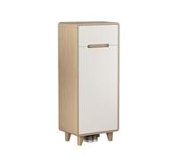 Générique Étagère à Chaussures, Coins arrondis, étagère en Bambou Naturel 4 Niveaux, utilise Les espaces étroits, Organisateur de Rangement for 8 Paires, for Petits(Color1,100x35x50cm)