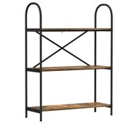 Générique Étagère Chêne fumé 80 x 30 x 109 cm Bois d'ingénierie,Meubles,Étagères,Bibliothèques,Marron,11.4 KG,879901