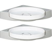 Générique Étagère d'angle de douche, rotation à 360°, plateau tournant pour douche, organiseur de salle de bain, dortoir et cuisine