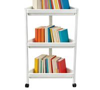 Générique Étagère d'angle - Mobile 3 Niveaux, Organiseur Gain de Place,Étagère de présentation Triangulaire | pour Salon Chambre Bureau Salle de Bain Cuisine Livres Pots de Produits de