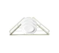 Générique Étagère d'angle pour Évier Égouttoir À Vaisselle Multifonctionnel | Égouttoir d'angle pour évier de cuisine Pour Torchon Ustensiles Cuisine Quotidienne Maison Appartemen Blanc
