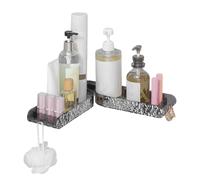 Générique Étagère d'angle pour Salle de Bain | Étagère Adhésive de Rangement - Organisateur de Rangement pour Salle de Bain et Douche - pour Intérieur Cuisine Salon Plan De Travail Chambre De