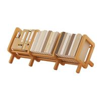 Générique Étagère de Bureau | Bibliothèque De Table | Étagère Escamotable en Bois Organisateur Décorative pour Coin Maison Salon Chambre Enfant