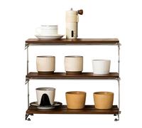 Générique Étagère De Bureau Vitrine De Table 3 Niveaux | Bibliothèque de bureau Étagère Plateau, Support 3 Niveaux, Dortoir, Université, Chambre, Cabine, Maison, Cuisine, Dortoir,