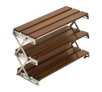 Générique Étagère De Bureau Vitrine De Table 3 Niveaux | Petit Casier De Bureau Pour Travail À Domicile, Dortoir, Table Cuisine, Cuisine Maison, Présentoir Cabine, Rangement