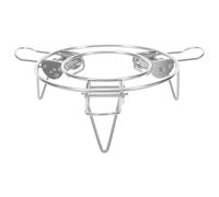Générique Étagère de Cuisson Vapeur en Acier Inoxydable Support Pliable et Design Extensible, Résistante la Rouille, pour Légumes et Œufs Cuisine Domestique