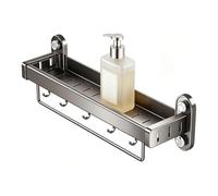 Générique Étagère de Douche à Ventouse Murale,Range-Douche Produits de Toilette pour Salle de Bain,Rangement Suspendu - pour Shampoing, Après-shampoing, Gel Lavant Corps, Nettoyant Visage, Maison,
