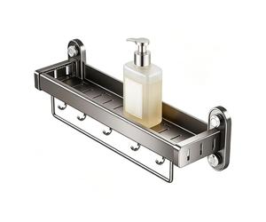 Générique Étagère de Douche à Ventouse Murale,Range-Douche Produits de Toilette pour Salle de Bain,Rangement Suspendu - pour Shampoing, Après-shampoing, Gel Lavant Corps, Nettoyant Visage, Maison,