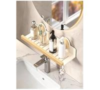 Générique Étagère de salle de bain à ventouse, évier sans perçage, support de cuisine mural amovible for salle de bain/cuisine/balcon, Etc.(Color2,60cm/23.4in)