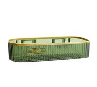 Générique Étagère de Salle de Bain d'angle Triangle - Étagère de Salle de Bain rectangulaire - Base Creuse Auto-adhésive sans étagère de Douche de tuile de Triangle de poinçon pour des épices