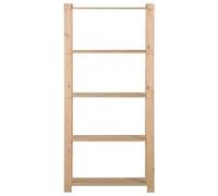 Générique Étagère de Stockage 5 Niveaux 80x28,5x170 cm Bois de pin Massif,Entreprise & Industrie,Stockage Industriel,Étagères industrielles,Brun,10.3KG,327320