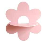 Générique Étagère Flottante Fleur,Étagère Flottante Fleur,Petite étagère décorative Murale - à Fleurs de Marguerite en Bois, pour Salle de Bain, Salon, Chambre à Coucher, décor Mural Boho