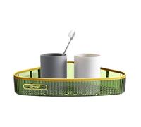 Générique Étagère Murale d'angle Salle de Bain | Étagères murales d'angle pour Salle de Bain | Base Creuse Auto-adhésive sans étagère de Douche de tuile de Triangle de poinçon pour des épices