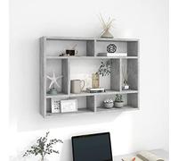 Générique Étagère Murale Gris béton 75x16x55 cm Bois d'ingénierie,Étagères,Étagères murales & corniches-803006