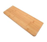 Générique Étagère Murale Longue en Bois Orange Design Planche Unique, Gain de Place et Usage Polyvalent pour Décoration et Rangement la Maison