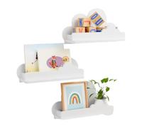 Générique Étagère Murale Lot de 3 Nuages Design Moderne de Rangement