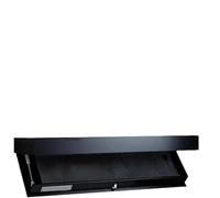 Générique Étagère Murale, Tablette Flottant 1 étagère Moderne à Compartiment caché, Meuble Secret, cachée(Black)