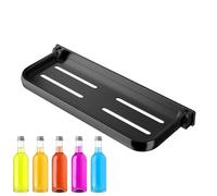 Générique Étagère Pliante Flottante, Salle de Bain en Aluminium étagère pliée | Pliant en Panneau de Panneau, étagères Pliables murales pour Exposition, Toilettes de Cuisine de Campeur de Chevet