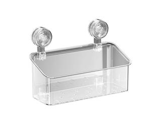 Générique Étagère Pour Douche À Ventouse - Panier de rangement mural,Étagère sans perçage pour salle de bain,Pour douche appartement dortoir shampoing revitalisant gel nettoyant et éponge