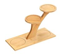 Générique Étagère pour en Bois - Support De Rangement Intérieur À Plusieurs Niveaux, Présentoir De Jardinière Décoratif, Organisateur De Durable | Petite Étagère Parfaite pour Pot De Fleur, Vase