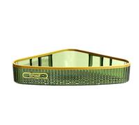 Générique Étagère Triangulaire de Salle de Bain, Étagère de Salle de Bain rectangulaire, Aucune étagère de Triangle de Douche de de Bains de poinçon avec la Base Creuse pour des Articles de Toilette