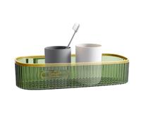 Générique Étagère Triangulaire de Salle de Bain | Étagère de Salle de Bain rectangulaire,Base Creuse Auto-adhésive sans étagère de Douche de tuile de Triangle de poinçon pour des épices